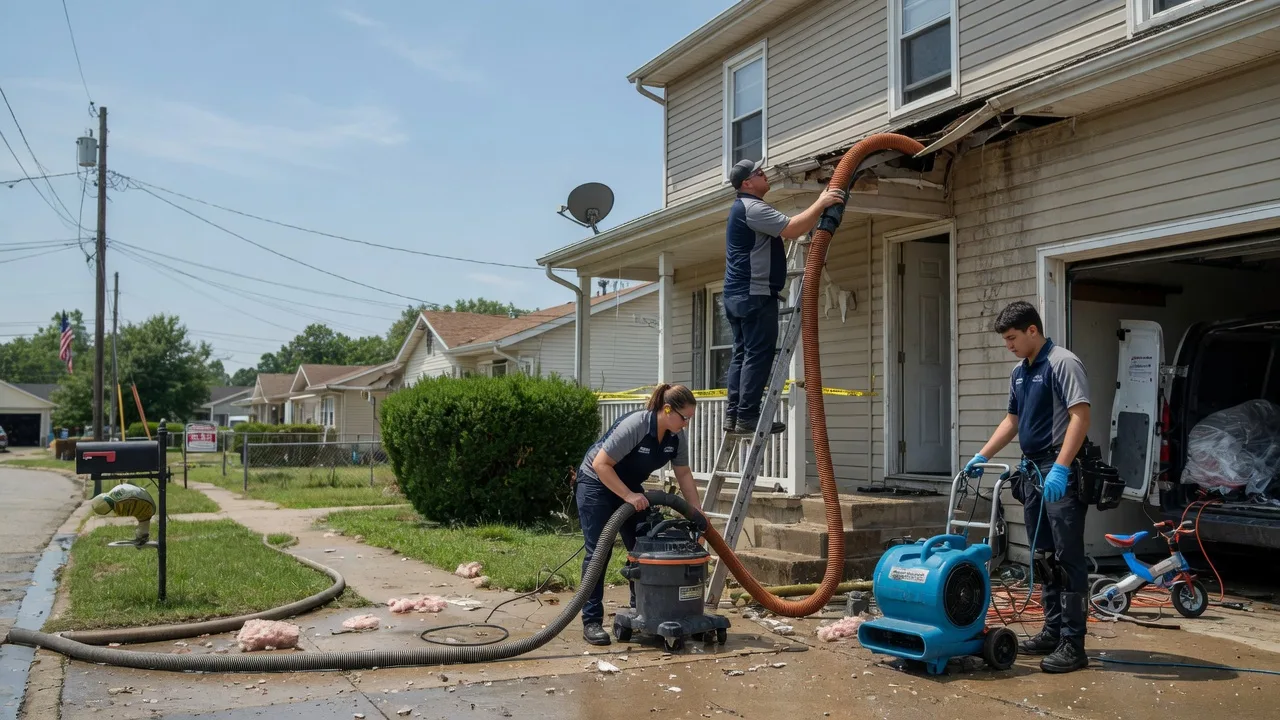 Water Damage Restoration in Oakfield, ME near me